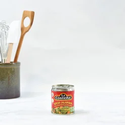 Hot Sliced Green Jalapeno Peppers, 199g Mexican Ingredients|Vegetables