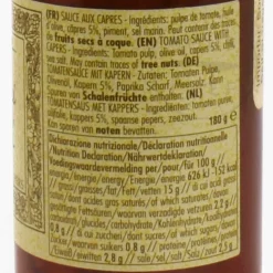 Discount Tomato Sauce With Capers, 180g Ingredients Brands|Italian Ingredients