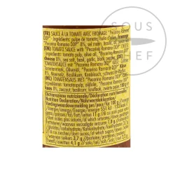 Hot Tomato Sauce With Pecorino Romano DOP, 180g Italian Ingredients|Sauces & Condiments