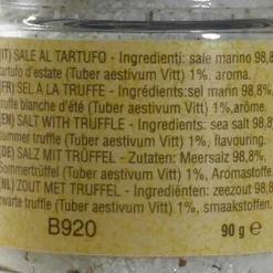 Outlet Truffle Salt, 90g Italian Ingredients|Herbs & Spices