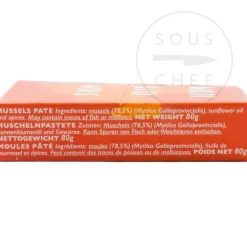 Outlet Mussels Pate, 80g Ingredients Brands|Spanish Ingredients