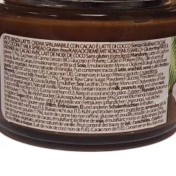 Outlet Vegan Coconut Milk Chocolate Spread, 150g Ingredients Brands|Italian Ingredients