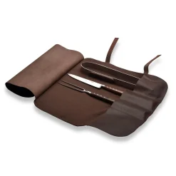 Outlet BBQ Set with Leather Roll Bbq & Smoking