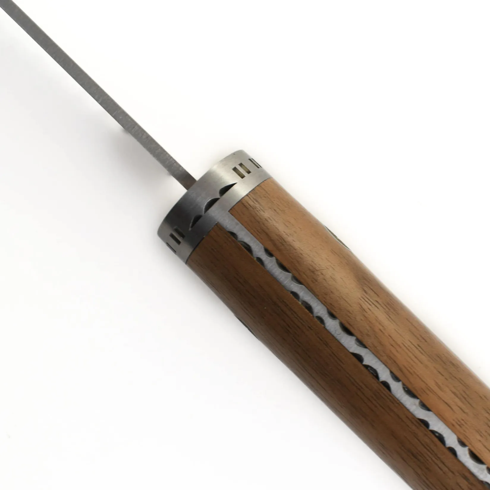 Online Gourmet Walnut Handle Bread Knife, 25cm French Ingredients|Kitchen Knives