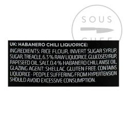 Clearance Liquorice 4 - Chilli, 150g Chocolate & Sweets|Ingredients Brands