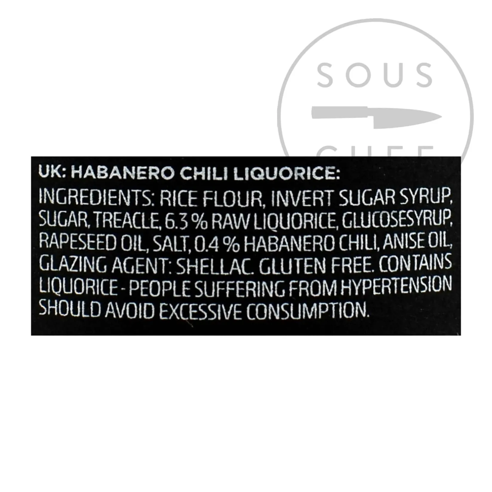 Clearance Liquorice 4 - Chilli, 150g Chocolate & Sweets|Ingredients Brands
