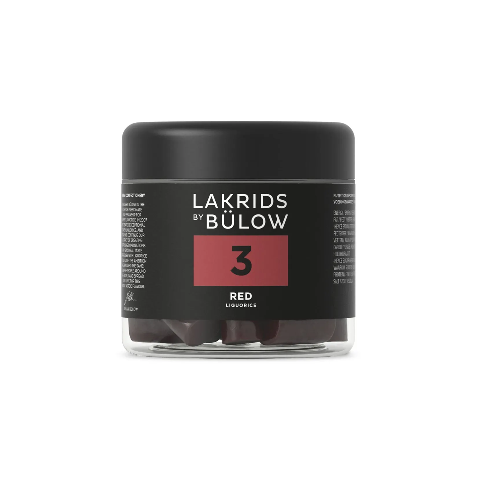 Liquorice 3 - Red, 150g Ingredients Brands|Chocolate & Sweets