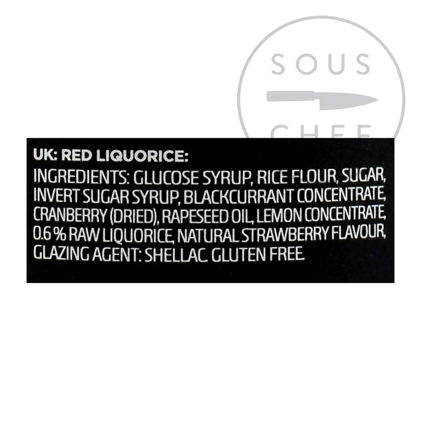 Liquorice 3 - Red, 150g Ingredients Brands|Chocolate & Sweets