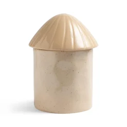 Sale Large Cream Mushroom Storage Jar, 18cm Tableware Brands|Food Storage & Containers