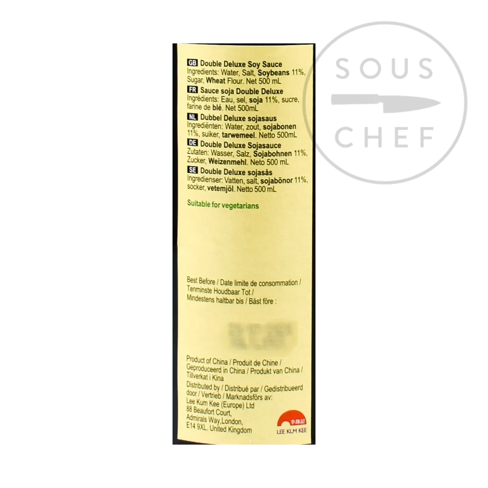 Clearance Double Deluxe Soy, 500ml Ingredients Brands|Chinese Ingredients