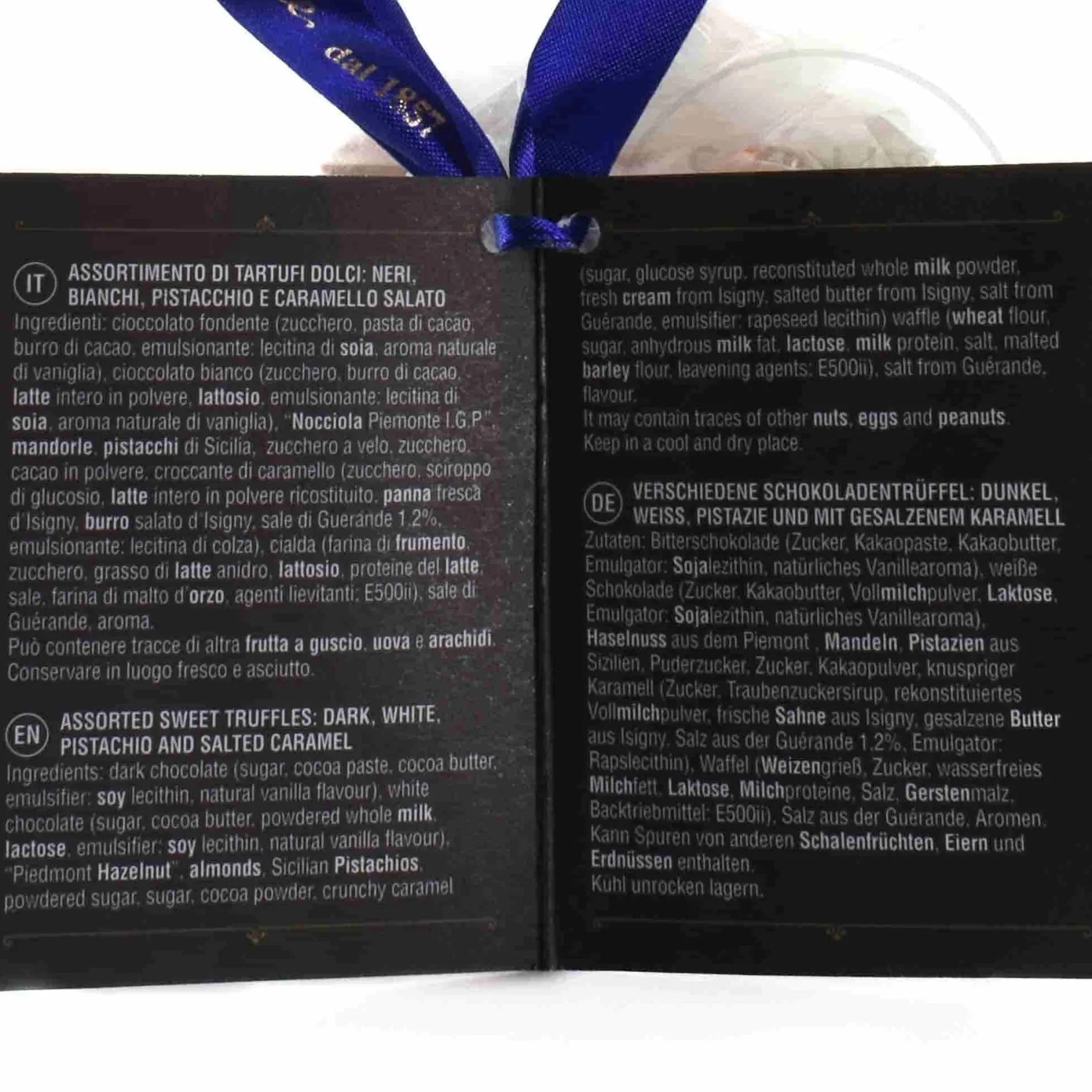 New Assorted Chocolate Truffles, 150g Ingredients Brands|French Ingredients