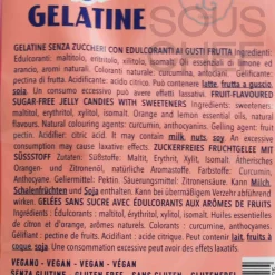 New Assorted Sugar-Free Fruit Jellies, 100g Ingredients Brands|Italian Ingredients