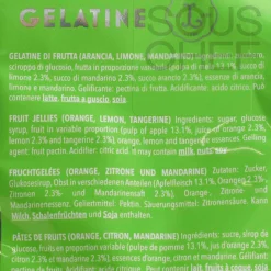 Citrus Fruit Jellies, 150g Italian Ingredients|Chocolate & Sweets