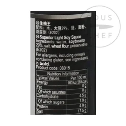 Sale Light Soy Sauce Ingredients Brands|Southeast Asian Ingredients