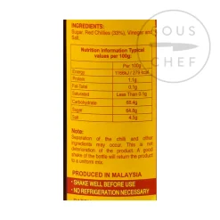 Hot 's Original Sweet Chilli Sauce, 358g Ingredients Brands|Southeast Asian Ingredients