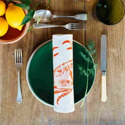 Hot Set of 4 Seafood Napkins Table Setting|Kitchen Textiles & Clothing
