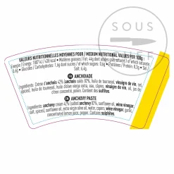 Clearance Anchoiade Anchovy Spread, 90g Ingredients Brands|French Ingredients