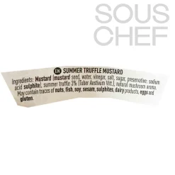 Outlet Mustard With Summer Truffle, 110g Ingredients Brands|French Ingredients