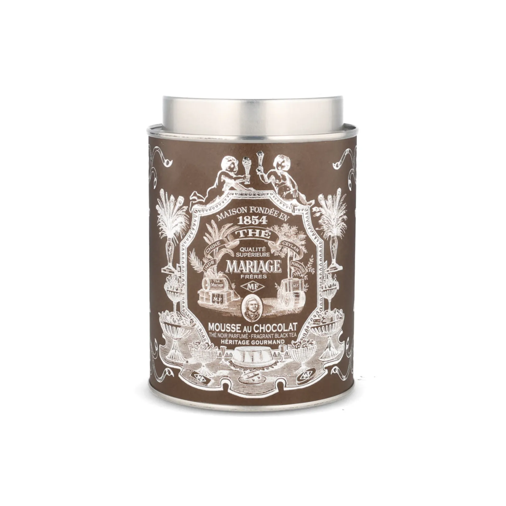 Online Heritage Gourmand Mousse au Chocolat Black Loose Tea, 100g Ingredients Brands|Drinks