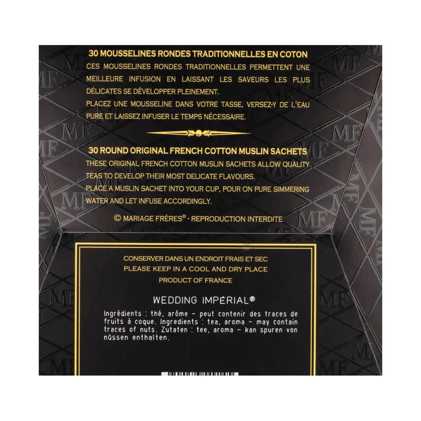 Outlet Wedding Imperial Tea Bags, 75g Drinks|Ingredients Brands