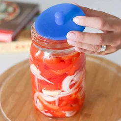 Hot Wide Mouth Pickle Pipes, Set of 4 Pickling, Preserving & Fermenting Jars