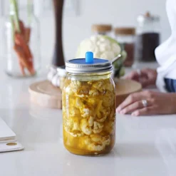 Hot Wide Mouth Pickle Pipes, Set of 4 Pickling, Preserving & Fermenting Jars