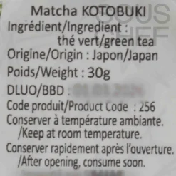 Discount Matcha Kotobuki, 30g Ingredients Brands|Drinks