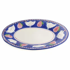 New Gallina Blue Oval Serving Dish Tableware Brands