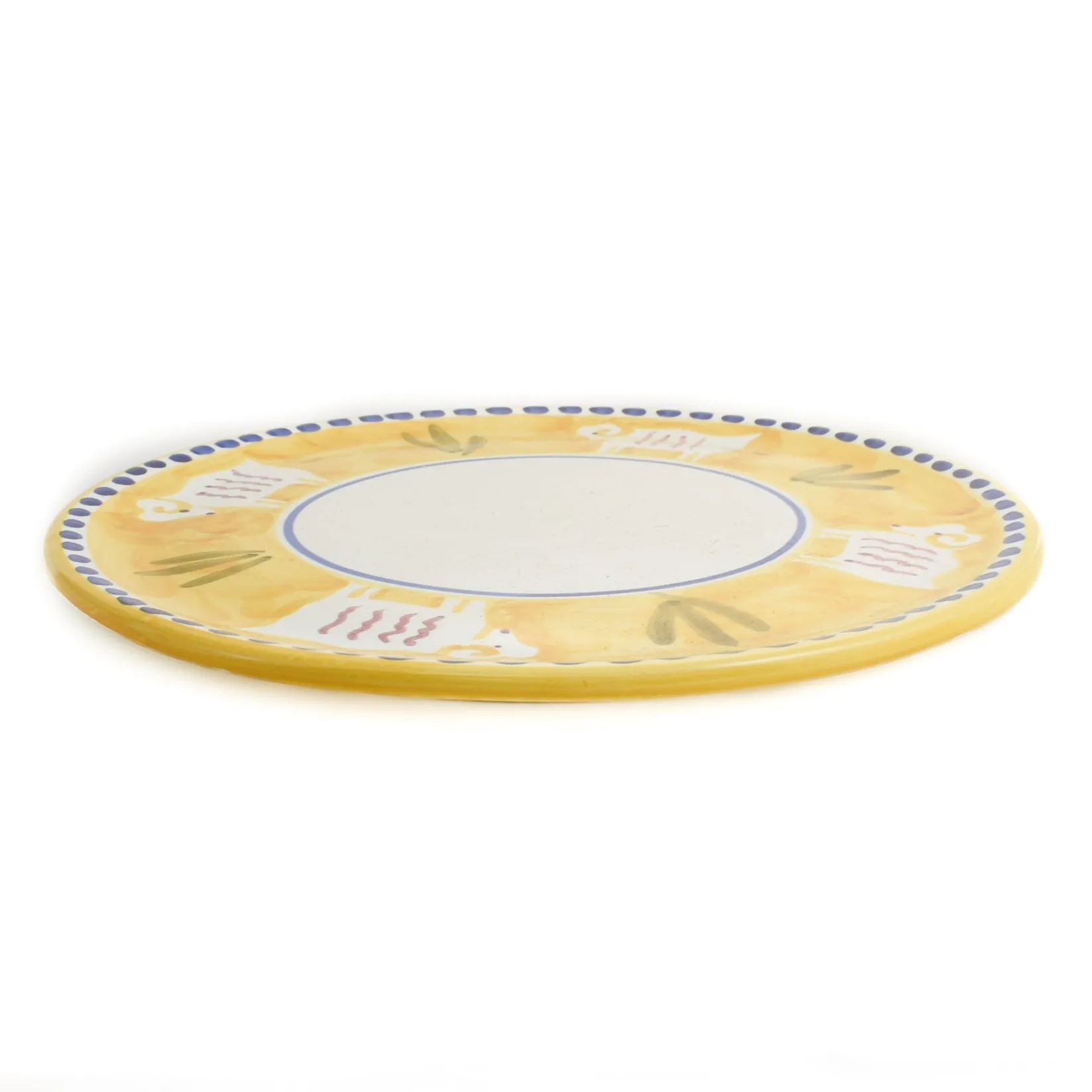 Gallina Yellow Goat Pizza Plate, 32cm Tableware Brands|Plates
