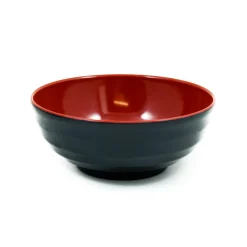 Outlet Melamine Red & Black Ramen Bowl, 19.5cm Japanese Ingredients|Chinese Ingredients