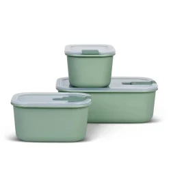 3 Piece Easyclip Storage Box Set, Nordic Sage Tableware Brands|Food Storage & Containers