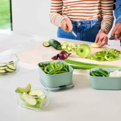 Discount Easyclip Glass Food Storage Box, 1500ml, Nordic Sage Tableware Brands|Food Storage & Containers