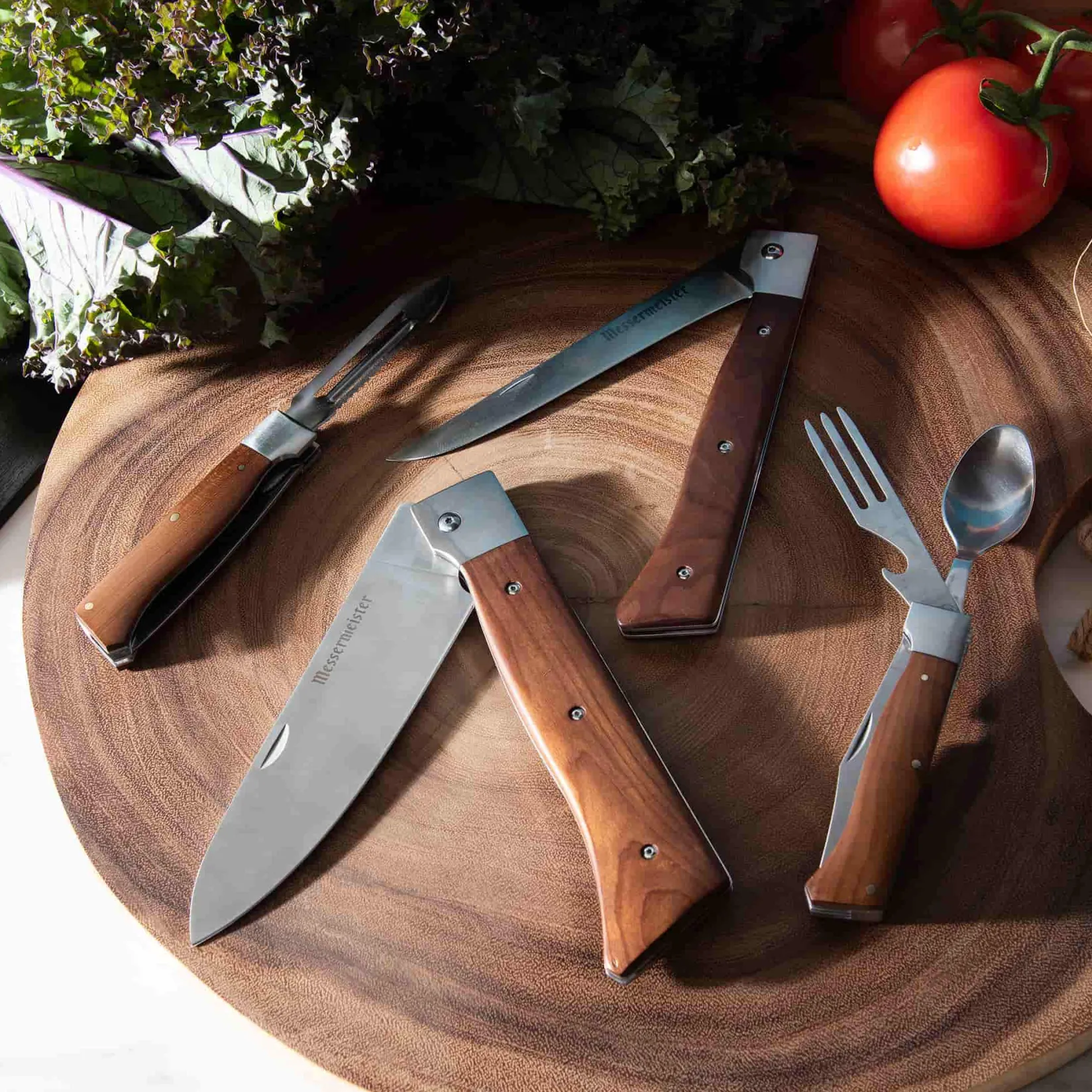 Adventure Chef Maple 6 Piece Knife and Cutlery Set Cutlery|Kitchen Knives