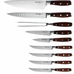 Hot Avanta 10 Piece Knife Block Set Kitchen Knives