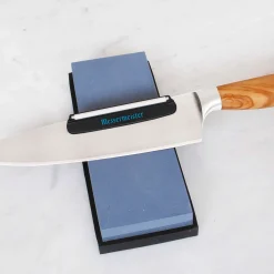 Hot Sharpening Guide for Whetstone, Set of 2 Kitchen Knives