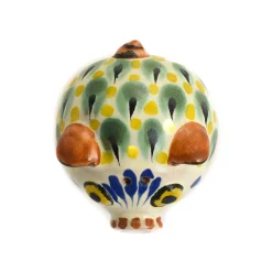 Online Mexican Hand Painted Blue Pig Salt & Pepper Shaker Set Mexican Ingredients|Table Setting