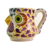 New Mexican Hand Painted Rooster Mug with Orange Detail Mexican Ingredients|Tableware Brands