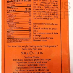 Outlet Linguine, 500g Ingredients Brands|Pasta, Rice & Beans