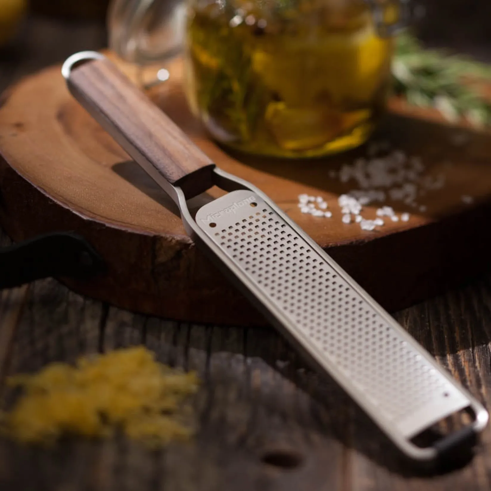 Discount Master Series Walnut Handle Zester Kitchen Tools & Utensils