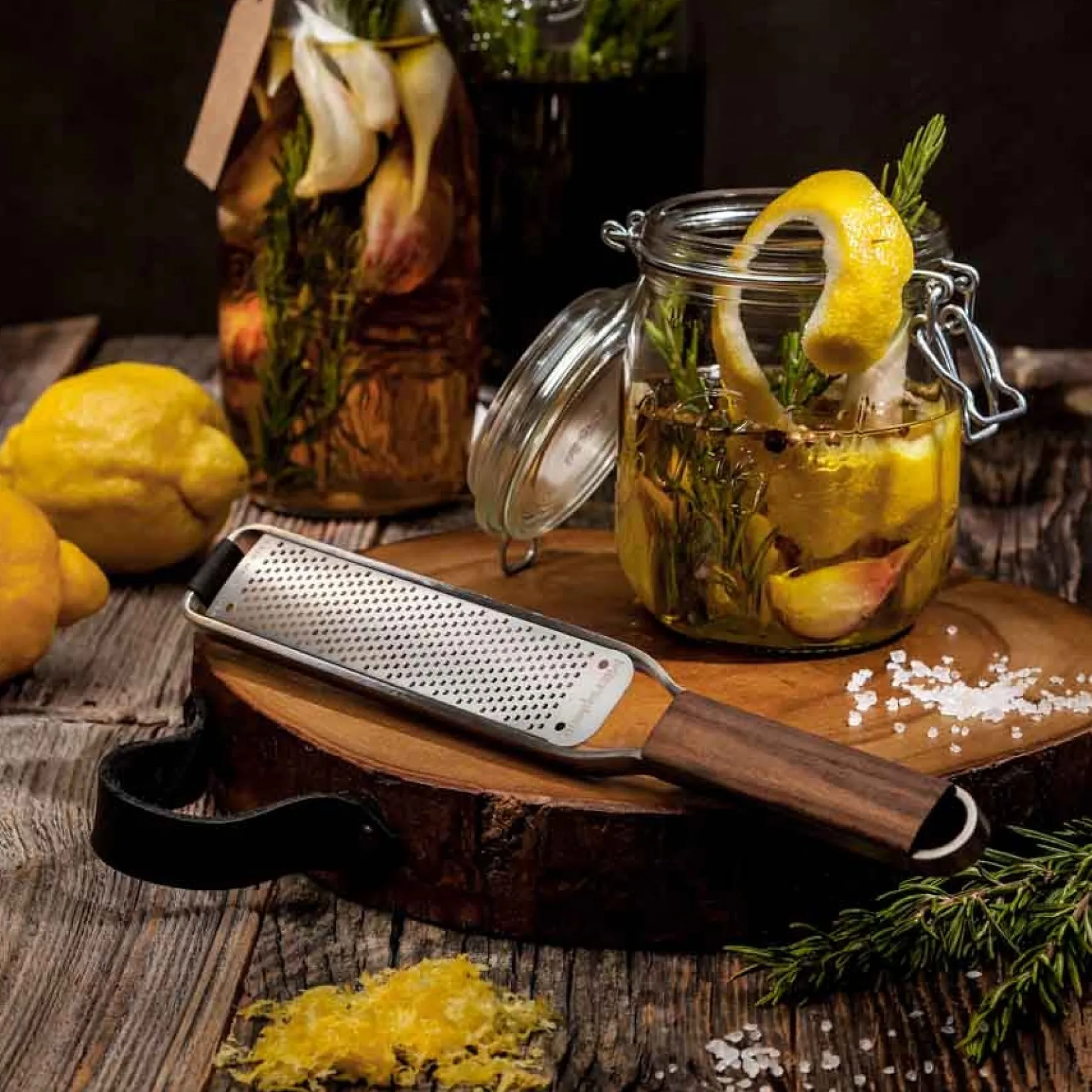 Discount Master Series Walnut Handle Zester Kitchen Tools & Utensils