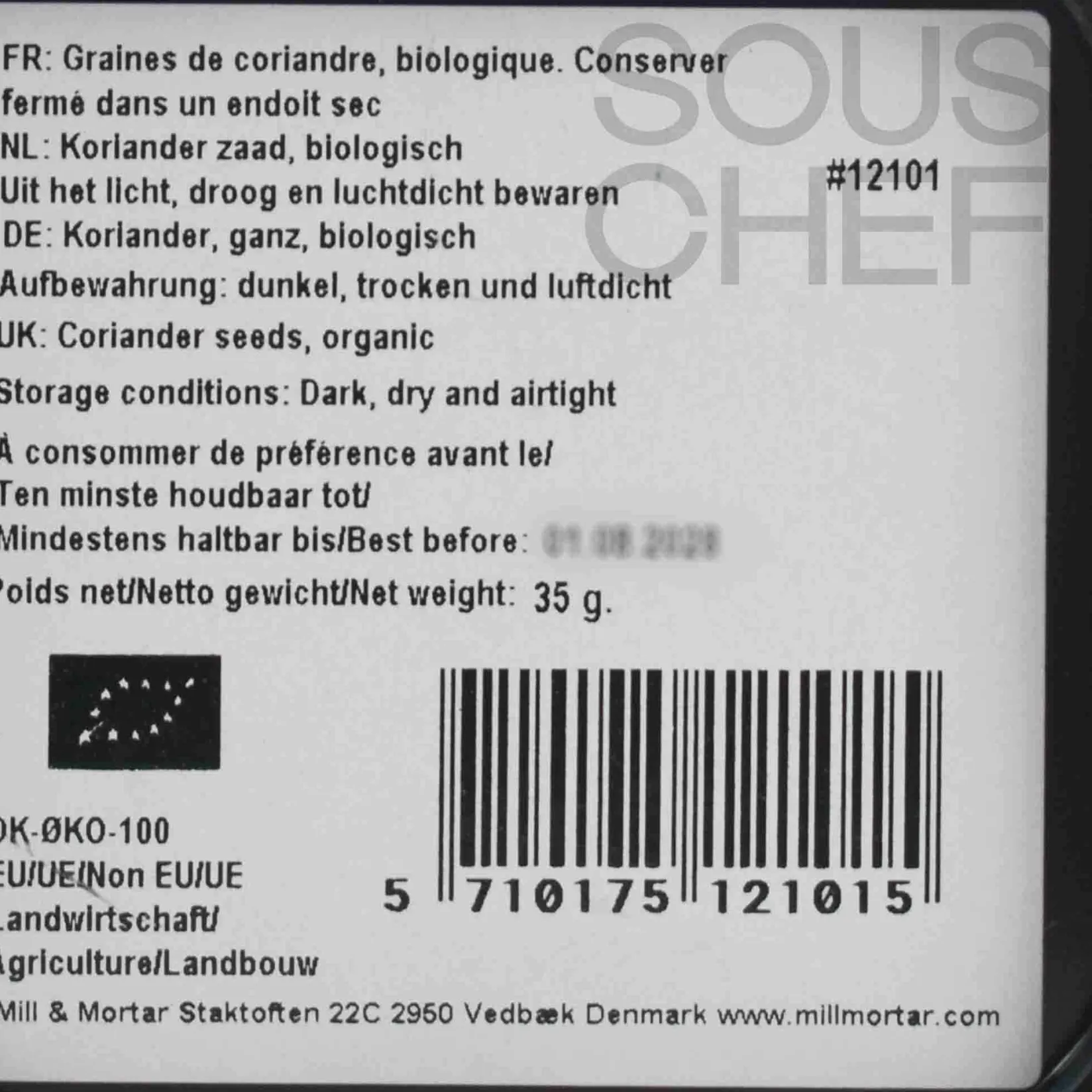 Sale Organic Coriander Seeds, 35g Ingredients Brands|Indian Ingredients