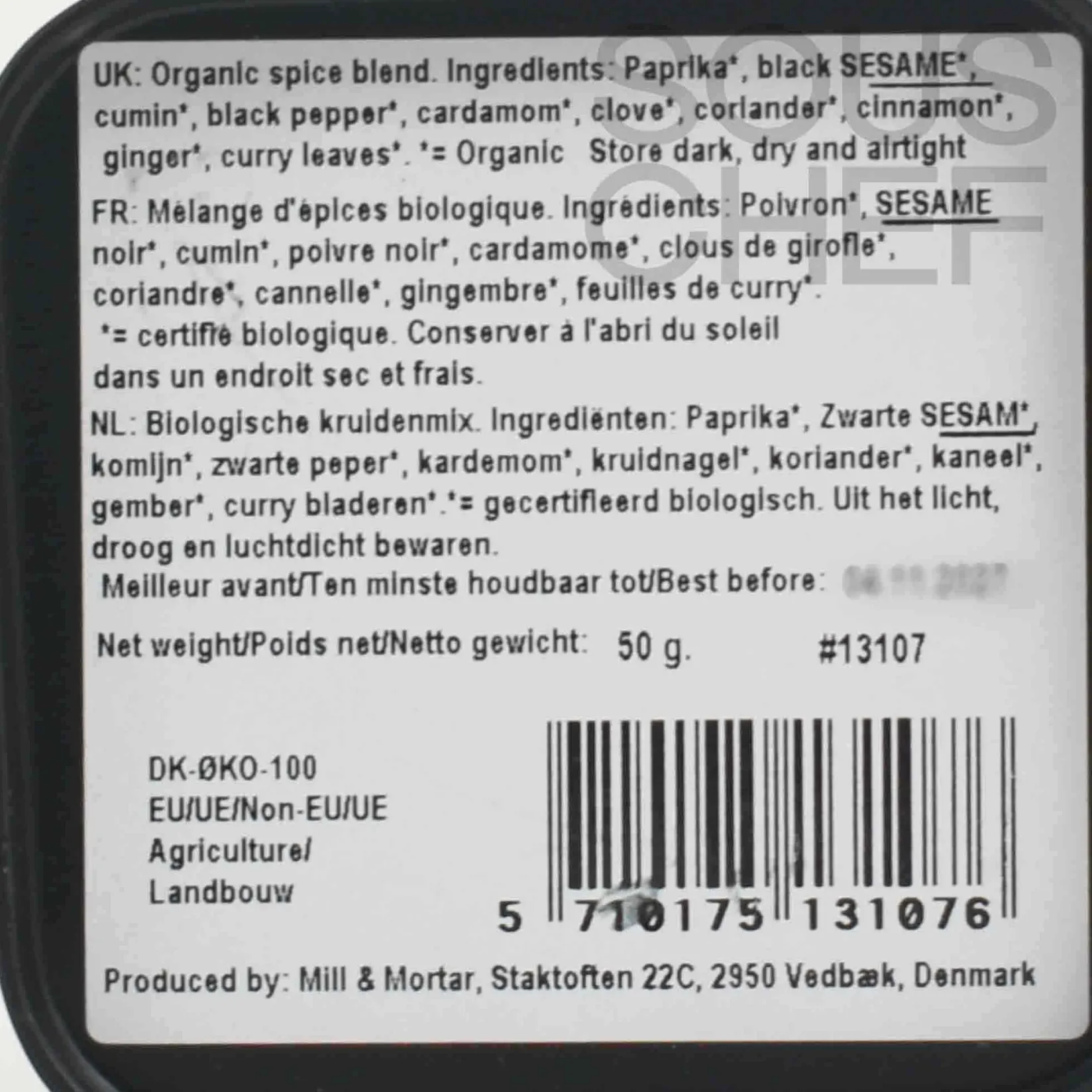 Sale Organic Tandoori Masala, 50g Indian Ingredients|Herbs & Spices