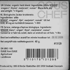 Online Organic Za'atar, 40g Ingredients Brands|Middle Eastern Ingredients