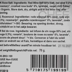 Online Rose Salt, 70g Ingredients Brands|Middle Eastern Ingredients