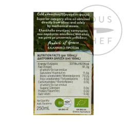 Outlet Lesvos Organic Extra Virgin Olive Oil Tin Greek Ingredients|Oil, Vinegar & Dressings