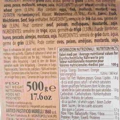 Online Linguine Pasta with Wheat Germ, 500g Ingredients Brands|Italian Ingredients