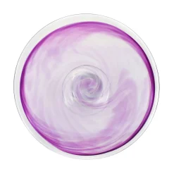 Best Murano Glass Amethyst Cake Stand, 25cm Tableware Brands