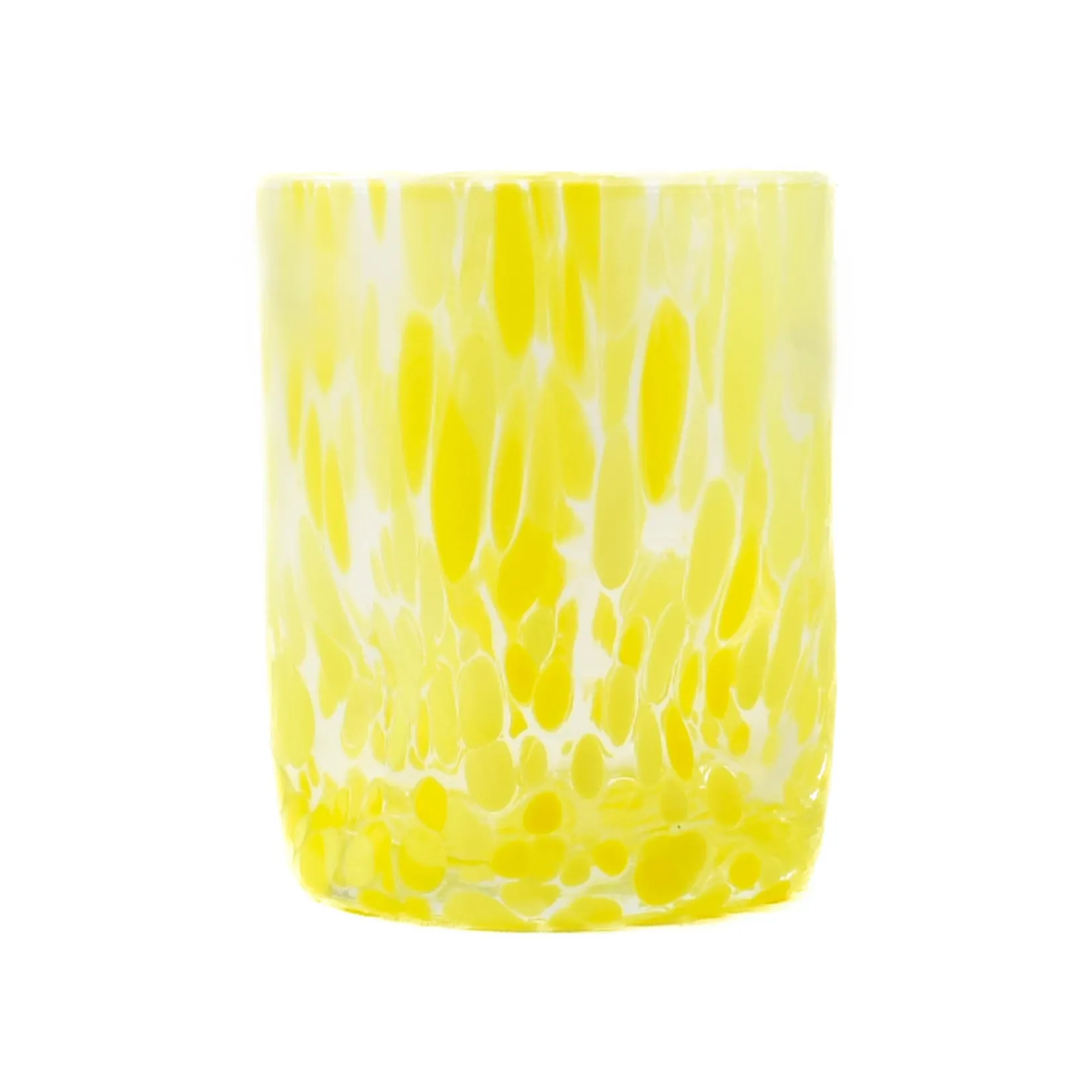 Online Murano Glass Tumbler, Yellow Table Setting|Drinking Glasses