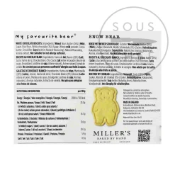 Discount My Favourite Bear White Chocolate Chip Biscuits, 100g Ingredients Brands|Made In The Uk