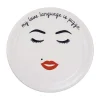 Hot My Love Language Is Pizza Pizza Plate, 31cm Tableware Brands|Italian Ingredients